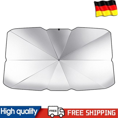 Car Sunshade UV Protection Retractable Sunscreen Folding Front Sun Shade Parasol