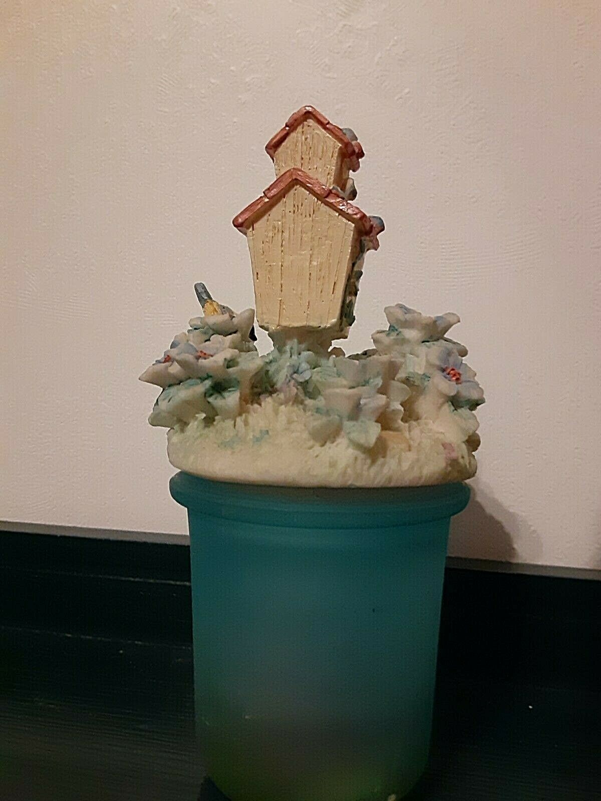 Votive Candle Holder with Birdhouse Candle Holder Topperrare eBay