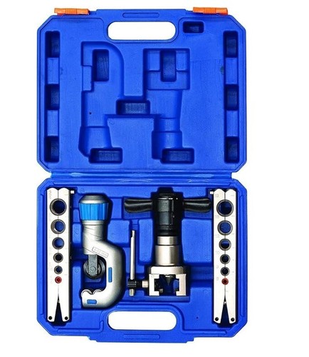 Kit Flangiatubo In Valigetta Per tubi 1/4", 5/16", 3/8", 1/2", 5/8", 3/4 - A...