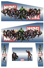 Stickers Marvel  Pour Pincab Flipper