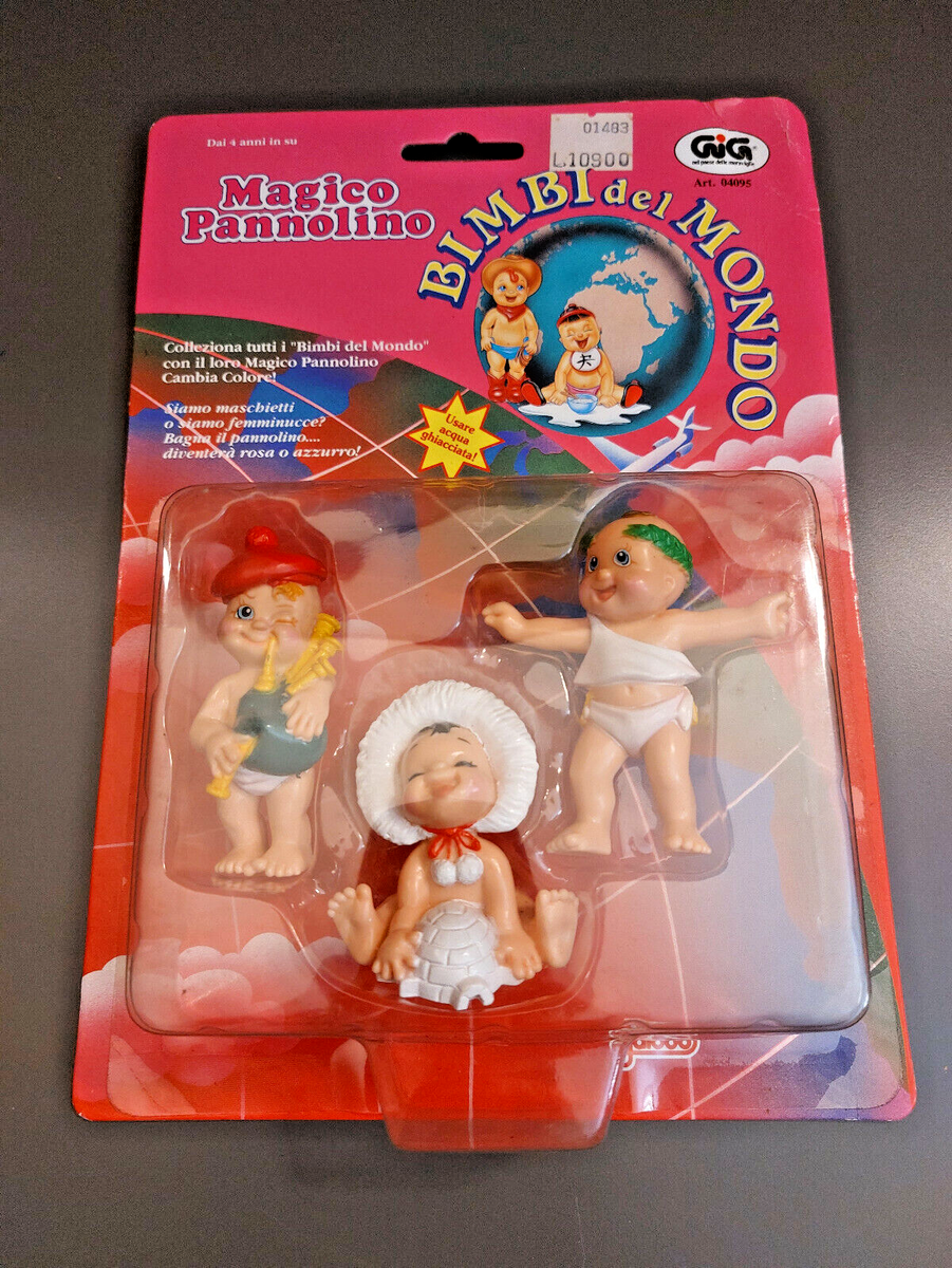 Pannolino Magico Bimbi Del Mondo GIG Vintage Toys fondi
