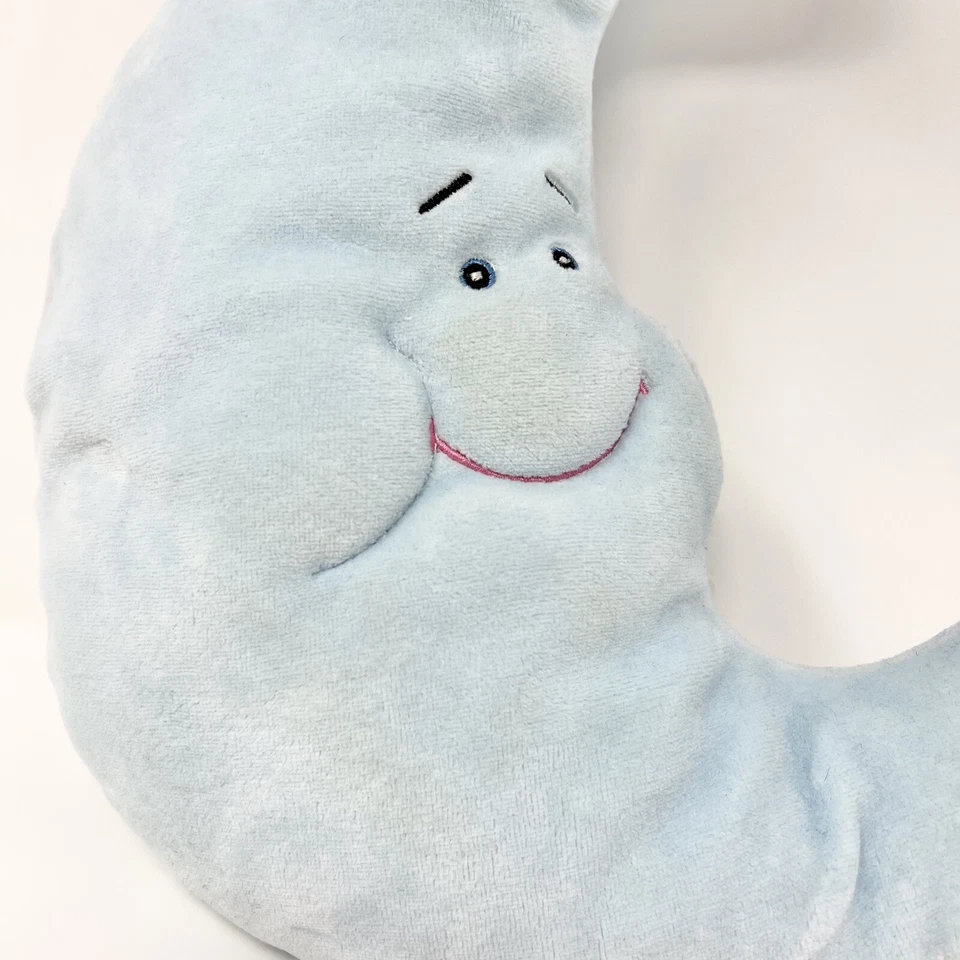 Peluche Baby Ganz Blue Jumbo Moon 1999 10" sonajero Foto 3 de 4