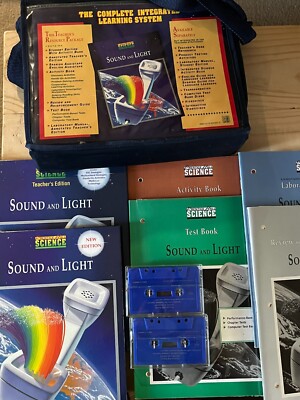 Prentice Hall Science Sound & Light Learning System Homeschool Books Tests