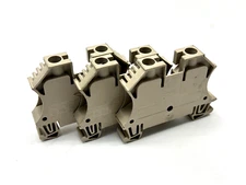 Weidmuller 1020300000 WDU 10 Terminal Block 57A 1000V LOT OF 3