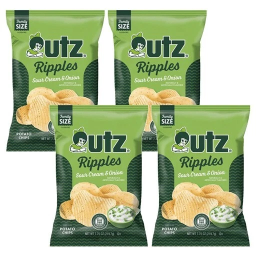 Utz Sour Cream And Onion Chips