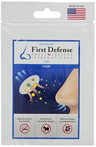 First Defense Nasal Screens, 7-Sets Per Pack 