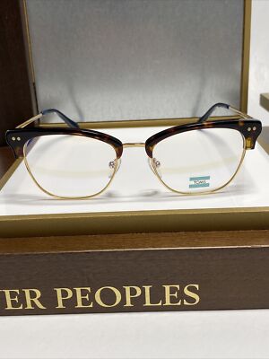 New TOMS BRIDGET 10016653 Tortoise/Gold Optical Eyeglass 50