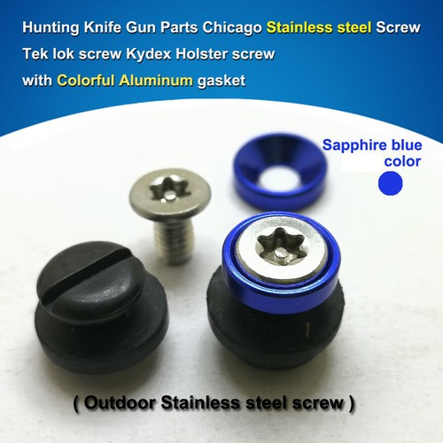0.29"(7.5mm) colorful SUS304 TORX Screws knife scabbard screw Kydex Holster - Picture 10 of 22