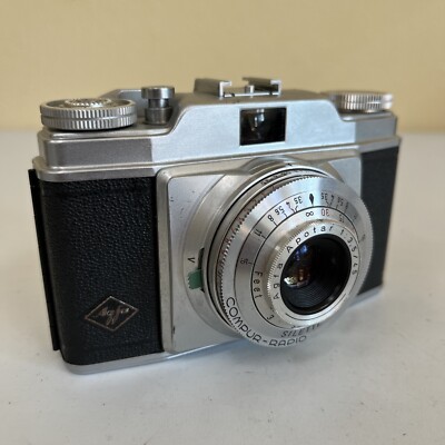 Agfa Silette L フィルムカメラ 　カメラno13 AGFA SILETTE Compur-Rapid 35mm Camera/ Shutter Works L/ Great