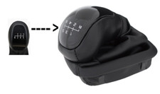 MERCEDES A-KLASSE W168 97-04 SCHALTKNAUF SCHALTHEBEL SCHALTSACK RACHMEN 6 GANG