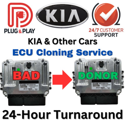 Hyundai ECU Cloning Service Engine Computer ECM Mail-in 1-year Warranty