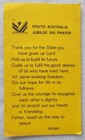 South Australia Jubilee 150 Prayer Leaflet, 1986