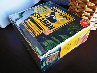 SEGA Dreamcast - SEAMAN 2001 Box Edition inkl. Mikrofon (Japan) NTSC-J