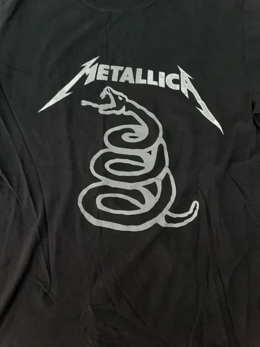 Metallica black album shirt 2025