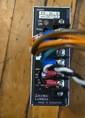 Nemic Lambda ES-10-5 ESA-BA05-349299 Power Supply 85-132v-ac 10a Amp