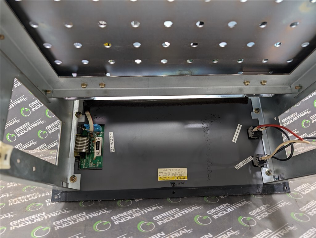 USED LCD Retrofit FANUC A02B-0163-C321 MDI/CRT Unit Operator