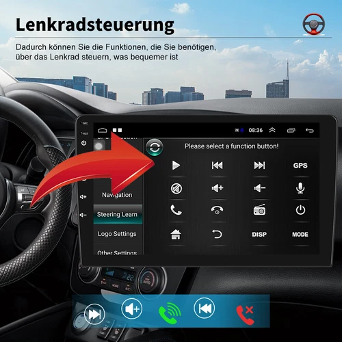 2+64G Für Mercedes-Benz SLK Class R171 Android 15 CarPlay Autoradio Navi GPS FM - Bild 11 von 18