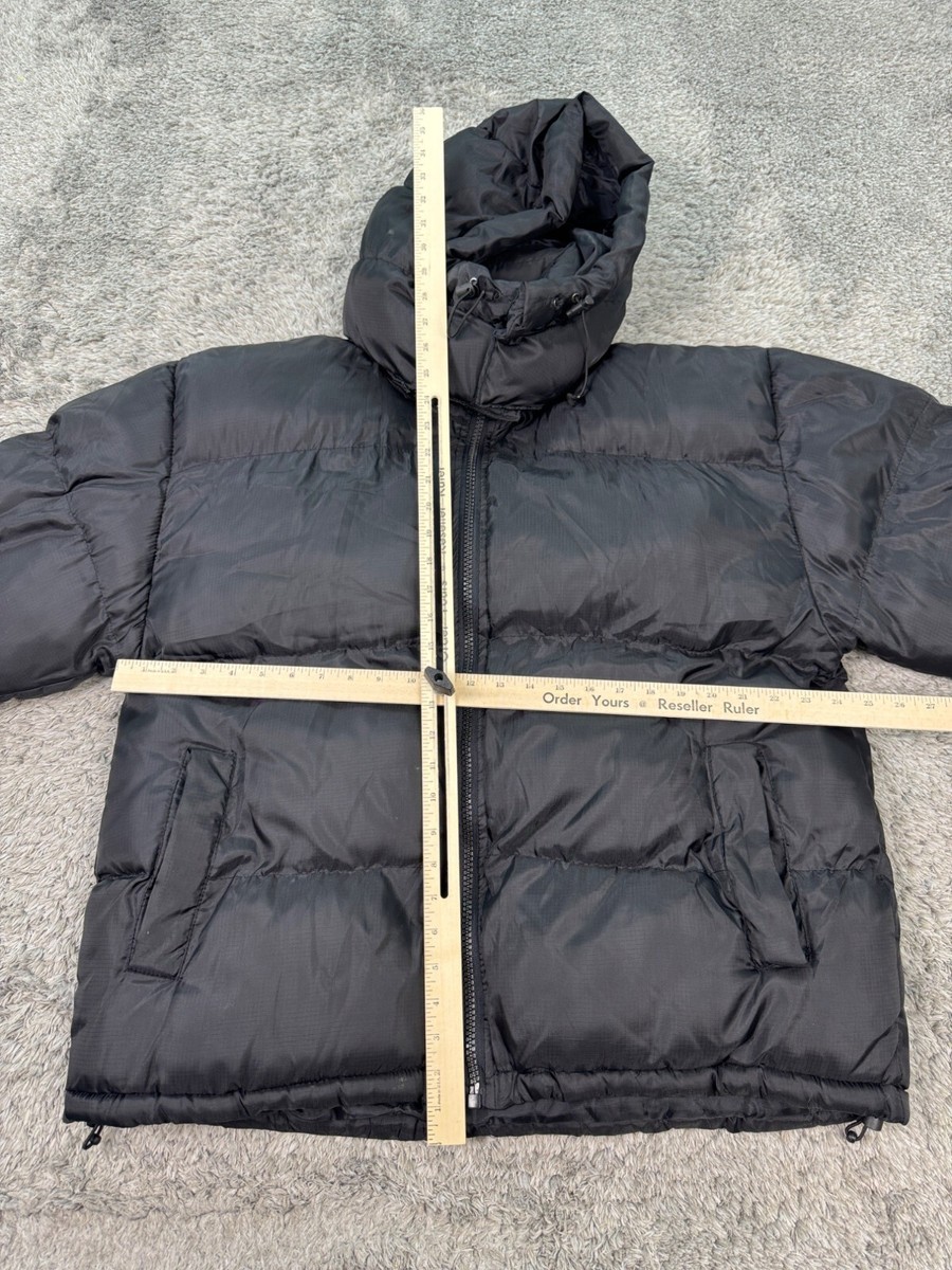 Brooklyn Xpress Jacket Mens Large Hooded Full Zip Puffer Brooklyn Xpress Jacket Mens Large Hooded Full Zip Puffer