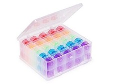 Double Sided Bobbin Box with 50 Bobbins