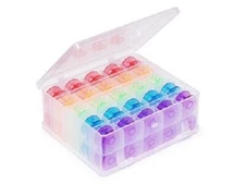 Double Sided Bobbin Box with 50 Bobbins