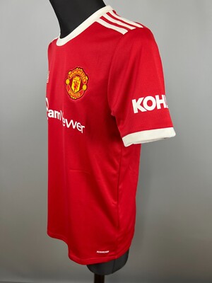 MANCHESTER UNITED 2021 2022 FERNANDES HOME SHIRT FOOTBALL SOCCER