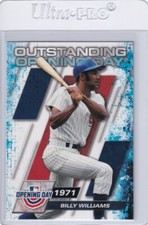 2021 TOPPS OPENING DAY OUTSTANDING BILLY WILLIAMS CHICAGO CUBS INSERTS - B6587
