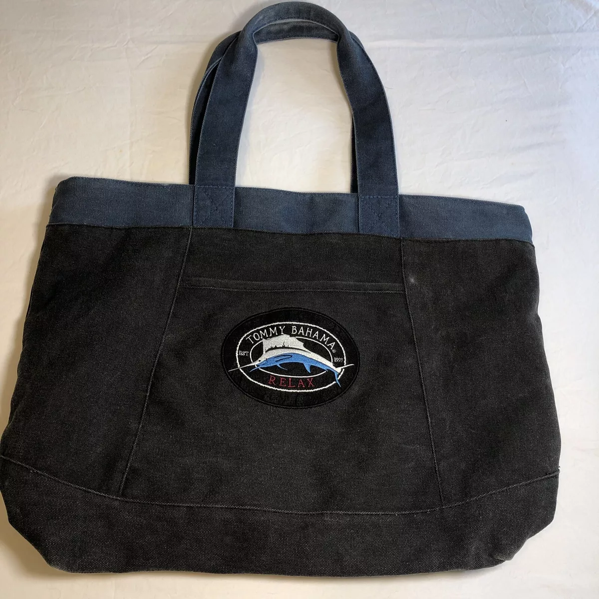 Tommy bahama 2024 black tote