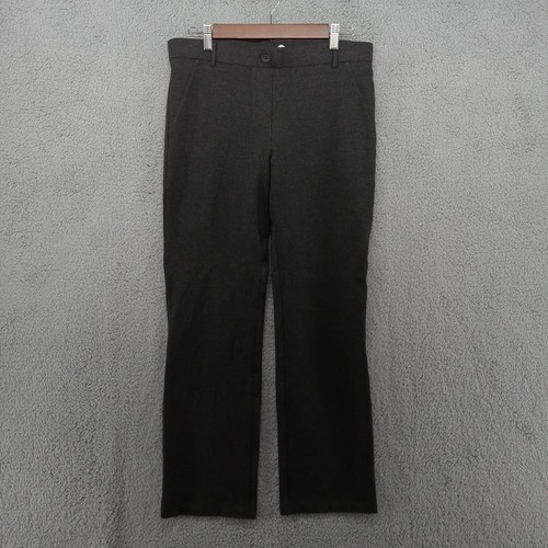Beta Brand Pants Womens Large Petite Black Straight Leg Yoga Athleisure Active