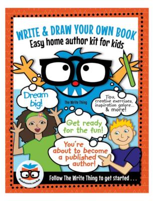 Write & Draw Your Own Book: Easy Home Author Kit For Kids by Studentreasures