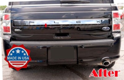 2013-2019 Ford Flex Rear Door Trunk Hatch Accent Trim Stainless 2 1/4'' W/cutout