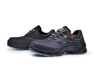 HKS Sicherheitsschuhe Rock S2 SRC Halbschuh Arbeitsschuhe CHALLENGER RUBBER