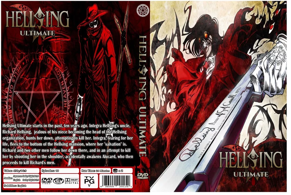 ANIME DVD~ENGLISH DUBBED~Hellsing(1-13End+10 OVA)All region+FREE