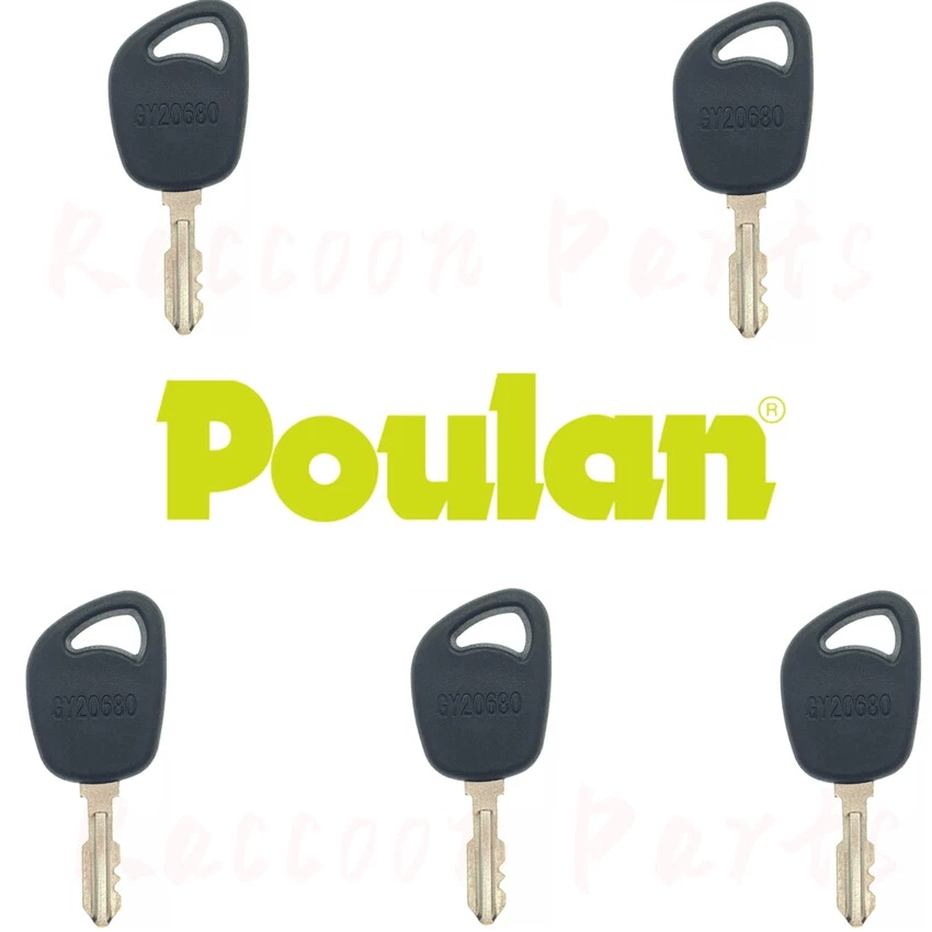 5 Poulan Pro Lawn Tractor Riding Mower Ignition Keys 531307226