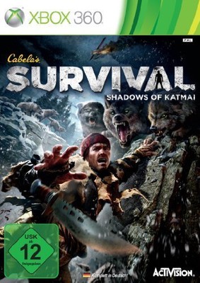 Microsoft XBOX 360 Spiel Cabela's Survival Shadows of Katmai Cabelas ****NEU*NEW