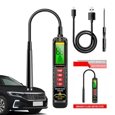 Auto Brake Fluid Tester Car Oil Testing Auto Oil Moisture With Alarm Rechargeabl