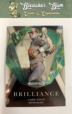 2022 Panini Prizm Draft Picks BR-LG Luke Gold Brilliance