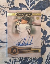 2021 Topps Five Star DAULTON VARSHO On Card Auto Rookie RC FSA-DV Diamondbacks. rookie card picture