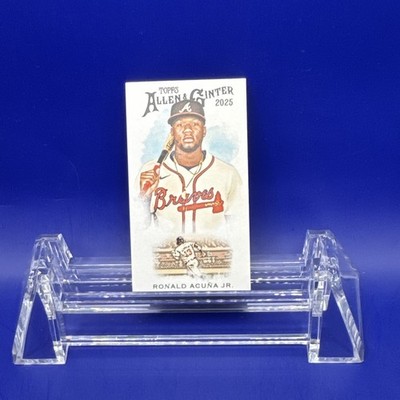 2025 Topps Allen & Ginter Ronald Acuna Jr. Mini N222-3 SP Variation Braves