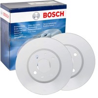 2X Bosch Bremsscheiben Ø257Mm Vorne Passend FÜR Alfa Romeo 145 146 155 Fiat