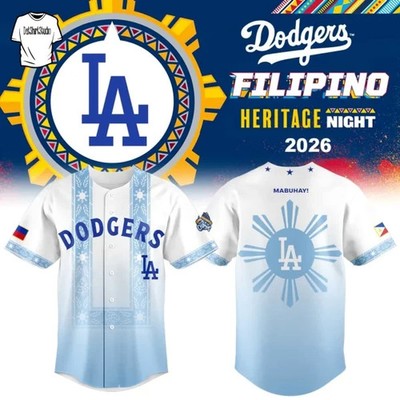 『非売品』ドジャース×Filipino Heritage Nightユニフォーム Print ] Dodgers Filipino Heritage Night 2026 Limited Edition