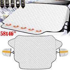 Car Windshield Snow Cover Mat for Winter Summer Sunshade Protection Outdoor USA
