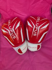 Liberlupus Unisex Res Leather Adjustable 2 Pcs Boxing Competition Gloves 10 Oz