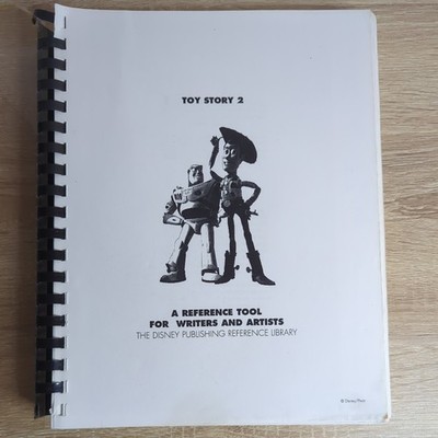 RARE Toy Story 2 Internal Style Guide - Disney Publishing Reference Library 