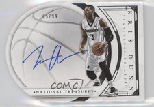 2016 Panini National Treasures Collegiate Basketball 5/99 Kris Dunn #6 Auto 0af