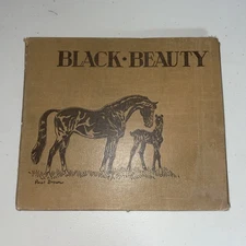 Black Beauty Anna Sewell hardcover illustrated. Paul Brown