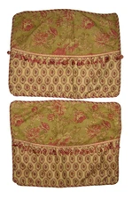 Ashley Furniture Standard Pillow Shams Cotton Blnd Floral Medallion Plaid Luxury