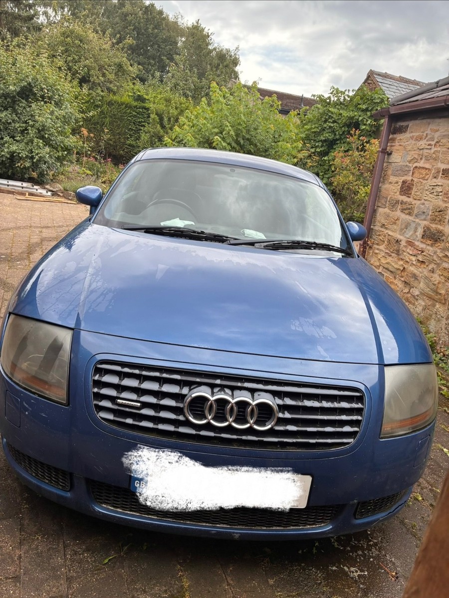 Audi TT Mk1 8N 225bhp Quattro Turbo Blue LPG Petrol — Spares / Repair Proje