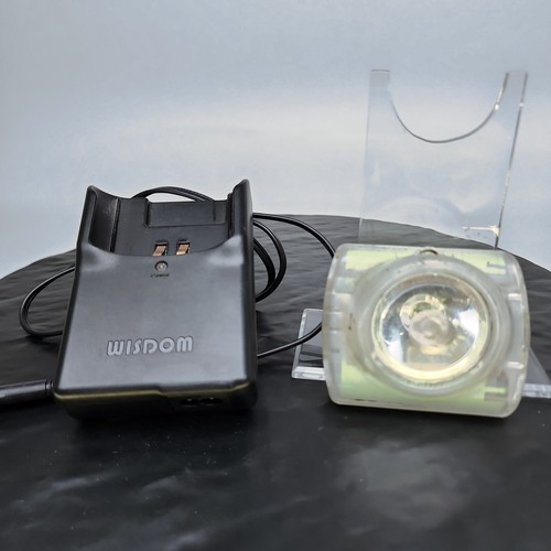 WISDOM Wise Lite 2 MSHA LED Miner Mining Hard Hat Cap Head Lamp+Charger 🔦