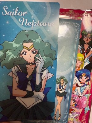 Sailor Moon Universe clear file and memo set