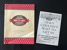 RARE Acme Markets The Trumpeter Newsletter Commemorative Issue 1891-1991